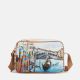 Ynot? Borsa Tracolla Medium Yes Bag Stampa Città